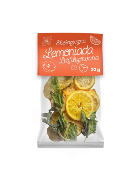 Ekologiczna lemoniada liofilizowana Eko - 20g - Dary Natury