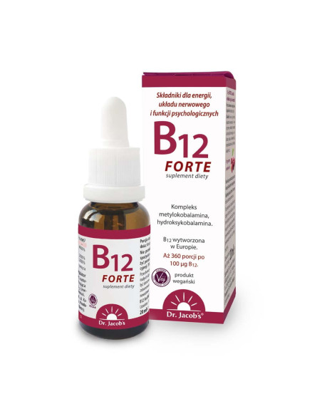 Witamina B12 Forte - 20ml - Dr Jacobs