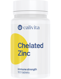 Chelated Zinc  - 100tabl - Calivita