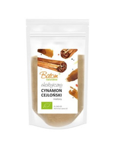 Cynamon cejloński mielony bio 125 g - BATOM