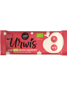 Baton jabłkowy urwis bezglutenowy bio - 40 g - Zmiany Zmiany