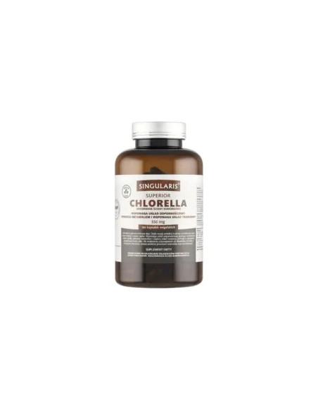 Chlorella 550mg - 180kaps - Singularis