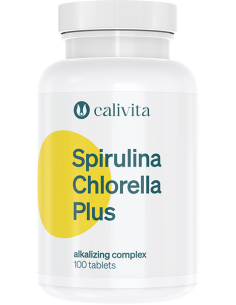 Spirulina Chlorella Plus - 100tabl - Calivita