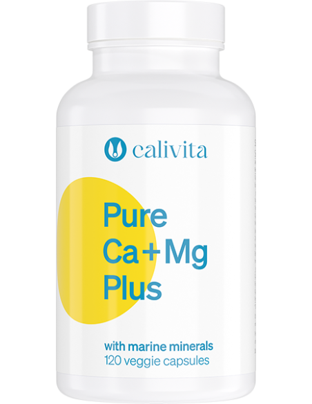 Pure Ca+ Mg plus  - 120kaps - Calivita