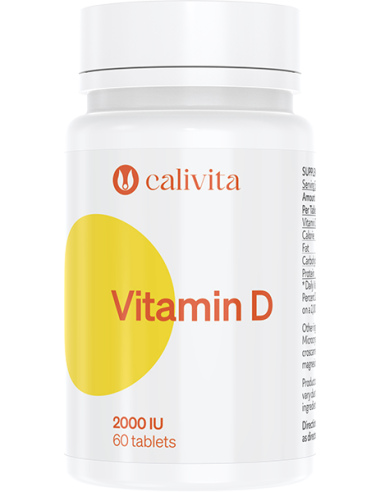 Witamina D 2000IU - 60tabl - Calivita