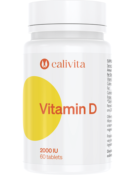 Witamina D 2000IU - 60tabl - Calivita