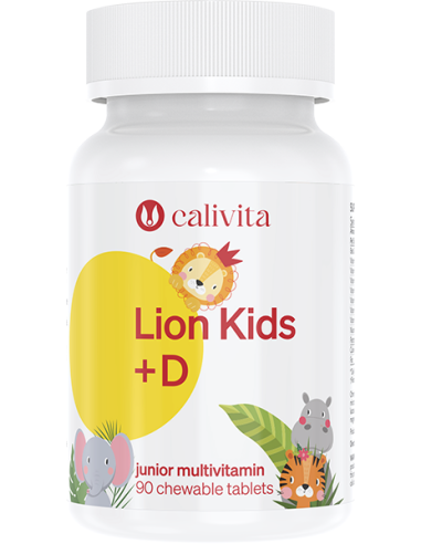 Lion Kids +D  - 90tabl - Calivita