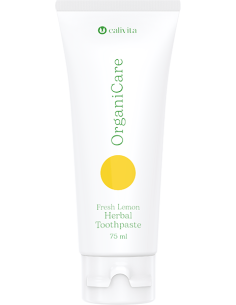 Organicare pasta do zębów fresh lemon - 75ml - Calivita