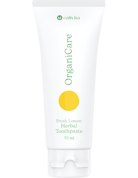 Organicare pasta do zębów fresh lemon - 75ml - Calivita