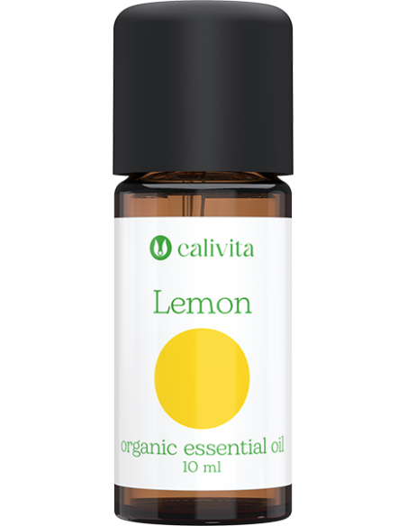 Organiczny olejek cytrynowy eteryczny - 10ml - Calivita
