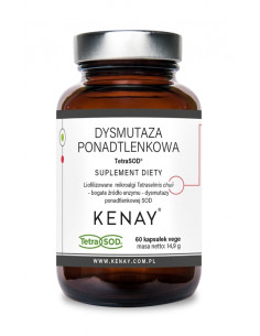 Dysmutaza ponadtlenkowa TetraSod - 60kaps - Kenay