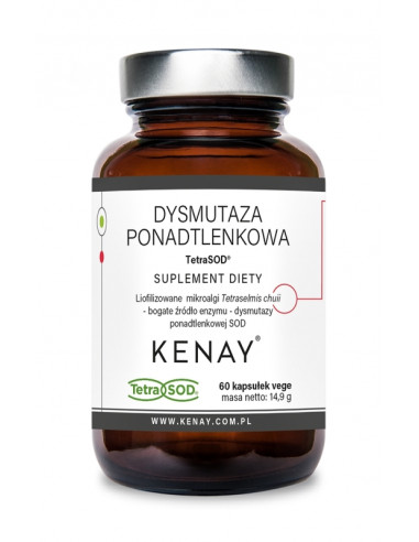 Dysmutaza ponadtlenkowa TetraSod - 60kaps - Kenay