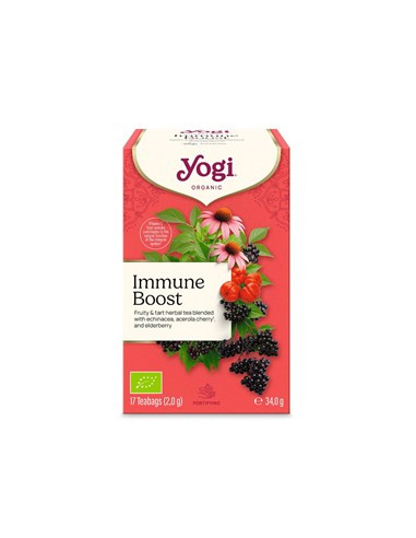 Herbatka na odporność Immune Boost Bio - 17x2g 34g - Yogi Tea