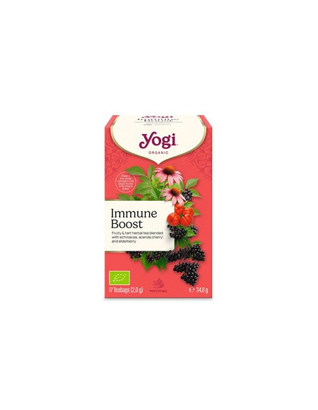Herbatka na odporność Immune Boost Bio - 17x2g 34g - Yogi Tea