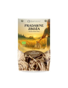 Makaron z płaskurki gniazda tiagatelle Bio - 250g - Bartolini (pradawne zboża)