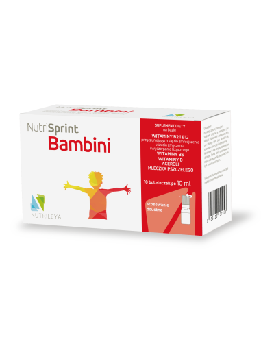 Nutrisprint BAMBINI - 10x10ml - Nutrilleya