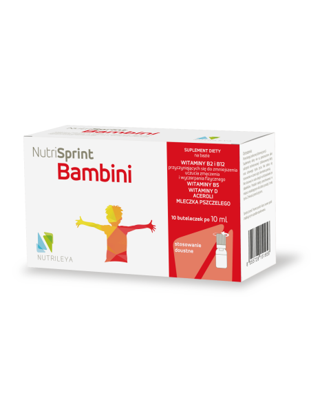 Nutrisprint BAMBINI - 10x10ml - Nutrilleya