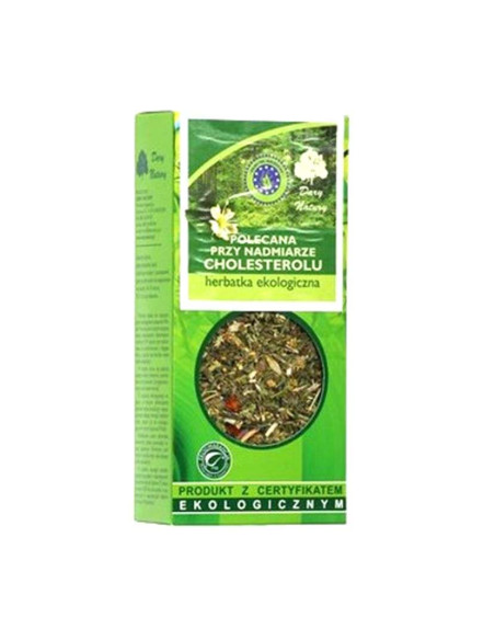 Herbata obniżająca cholesterol - 50g - Dary Natury