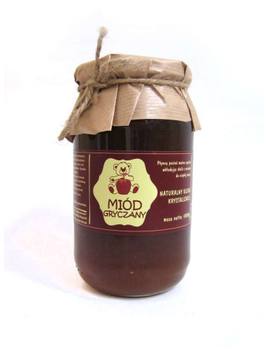 Miód Gryczany - 1kg - Miody Dworskie