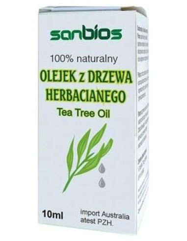 Olejek z drzewa herbacianego - 10ml - Sanbios