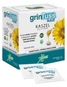 GrinTuss Adult tabletki do ssania - 20x1,5g - Aboca