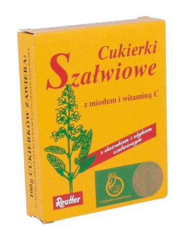 Cukierki szałwiowe - 50g - Reutter