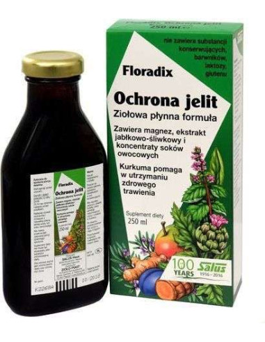 Floradix Ochrona jelit - 250ml - Salus Haus