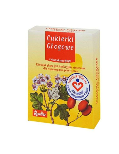Cukierki głogowe - 50g - Reutter