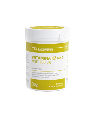 Witamina K2  MK 7 Dr Enzmann - 90 kaps - MSE Pharmazeutika
