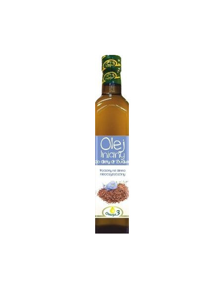 Olej lniany - 250ml - Kropla omega