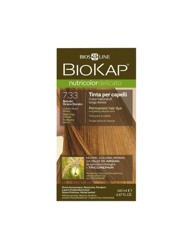 Nutricolor Delicato 7.33 Pozłacany Blond - 1 szt - Biokap