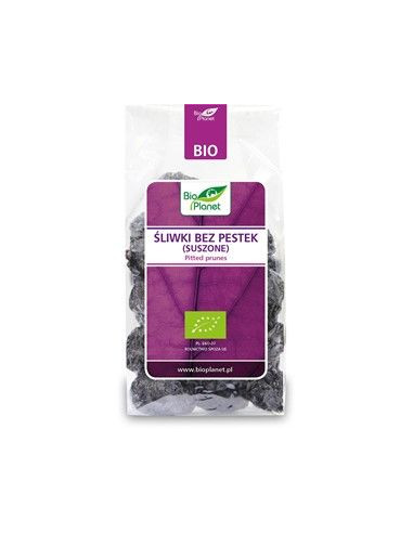 Śliwki bez pestek suszone bio - 200g - Bio Planet