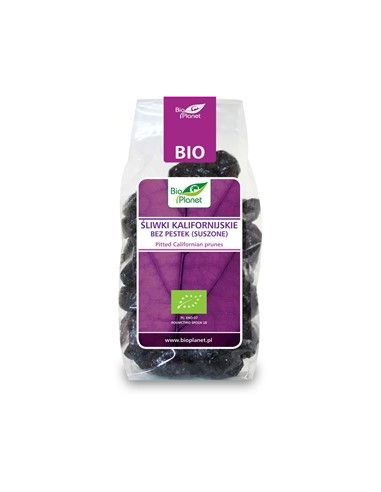 Śliwki kalifornijskie bez pestek (suszone) bio - 200g - Bio Planet