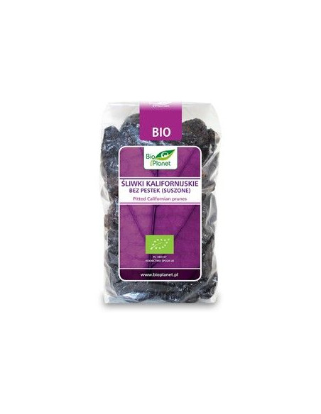 Śliwki kalifornijskie bez pestek (suszone) bio - 400g - Bio Planet