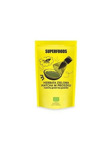 Herbata zielona matcha w proszku - 100g - Bio Planet