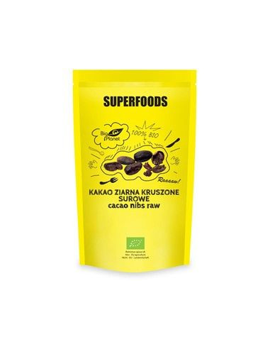 Kakao ziarna kruszone surowe bio - 250g - Bio Planet