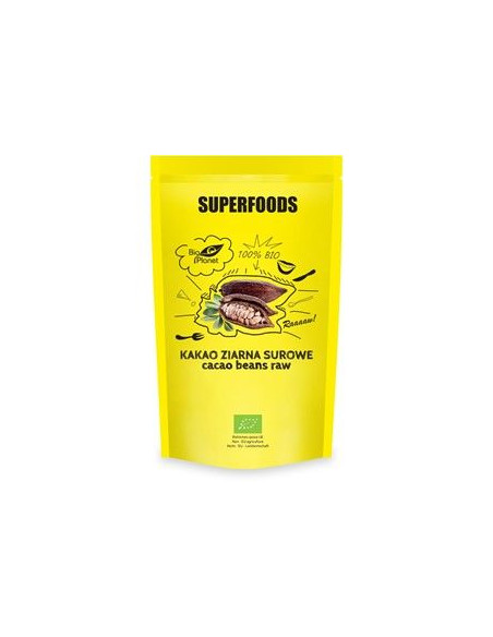 Kakao ziarno surowe bio - 200g - Bio Planet