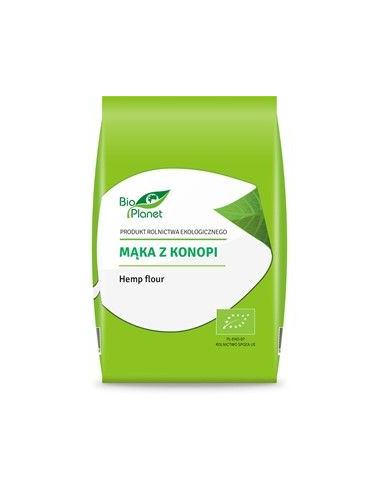 Mąka z konopi bio - 400g - Bio Planet