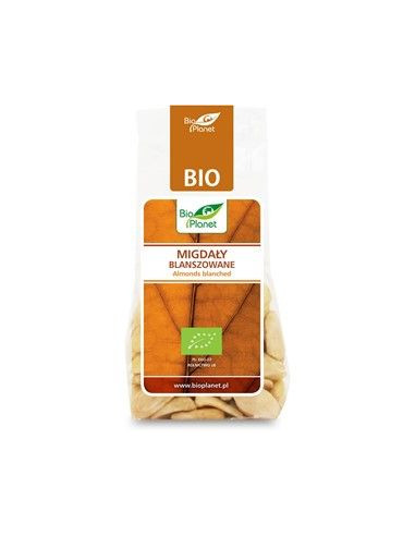 Migdały blanszowane bio - 100g - Bio Planet