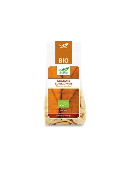 Migdały blanszowane bio - 100g - Bio Planet