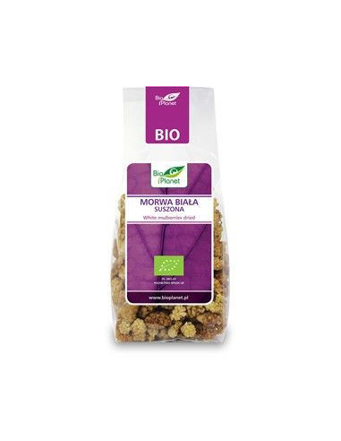 Morwa biała suszona bio - 100g - Bio Planet
