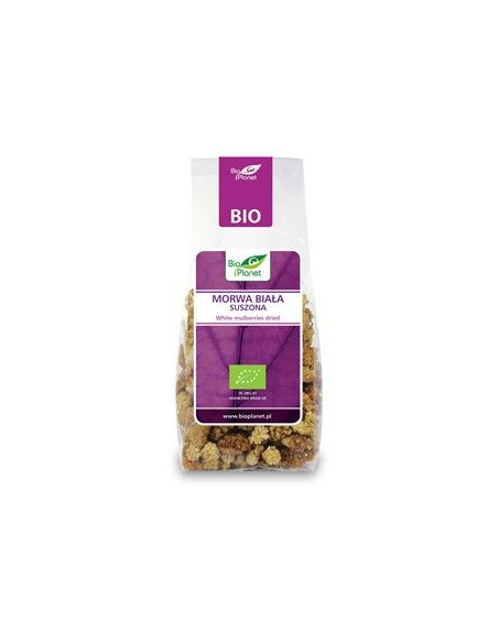 Morwa biała suszona bio - 100g - Bio Planet