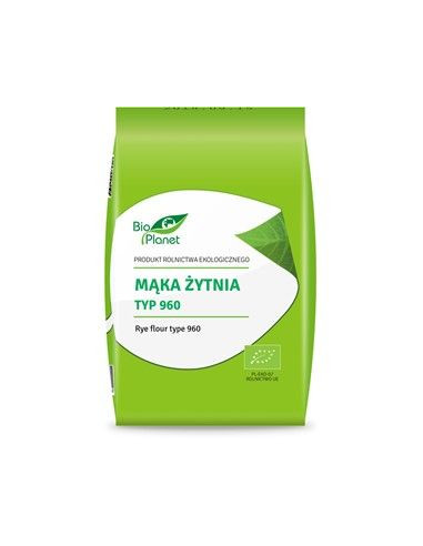 Mąka żytnia typ 960 bio - 1kg - Bio Planet