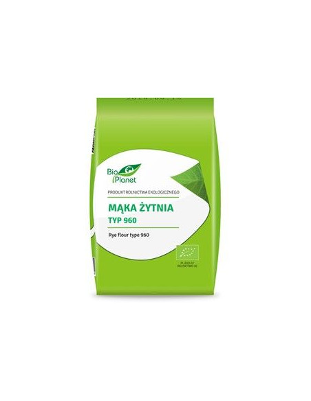Mąka żytnia typ 960 bio - 1kg - Bio Planet