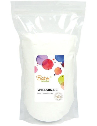 Witamina C kwas L-askorbinowy - 250g - Batom