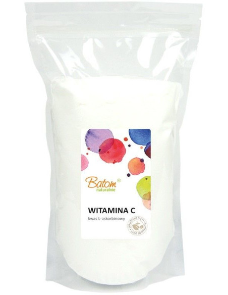 Witamina C kwas L-askorbinowy - 250g - Batom