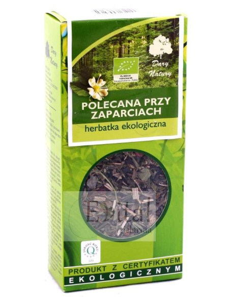 Herbata przy zaparciach eko - 50g - Dary Natury
