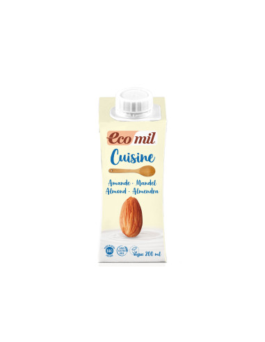 Śmietanka migdałowa bio - 200 ml - Ecomil