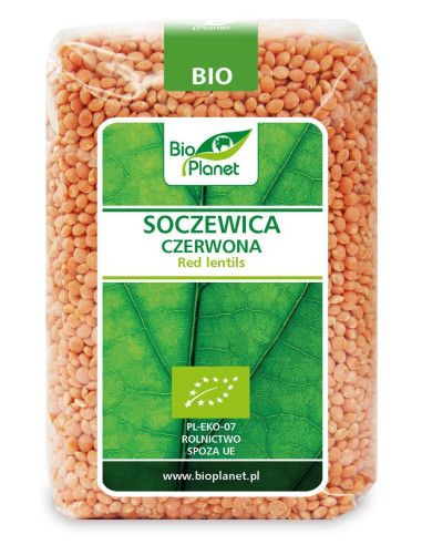 Soczewica czerwona - 500g - Bio Planet