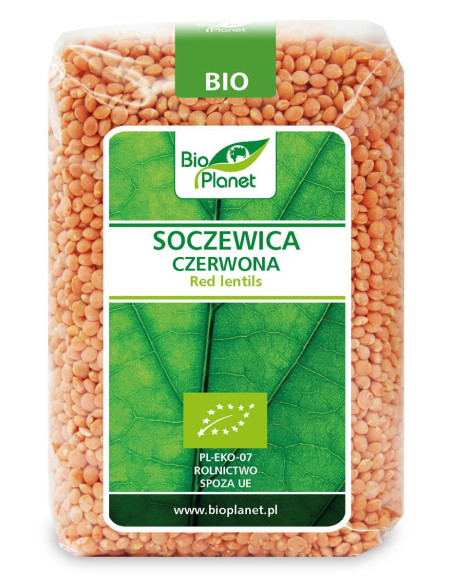 Soczewica czerwona - 500g - Bio Planet